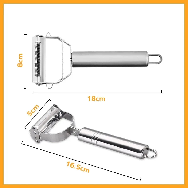 Multifunctional Stainless steel Kitchen Peeler for Vegetable, Fruits