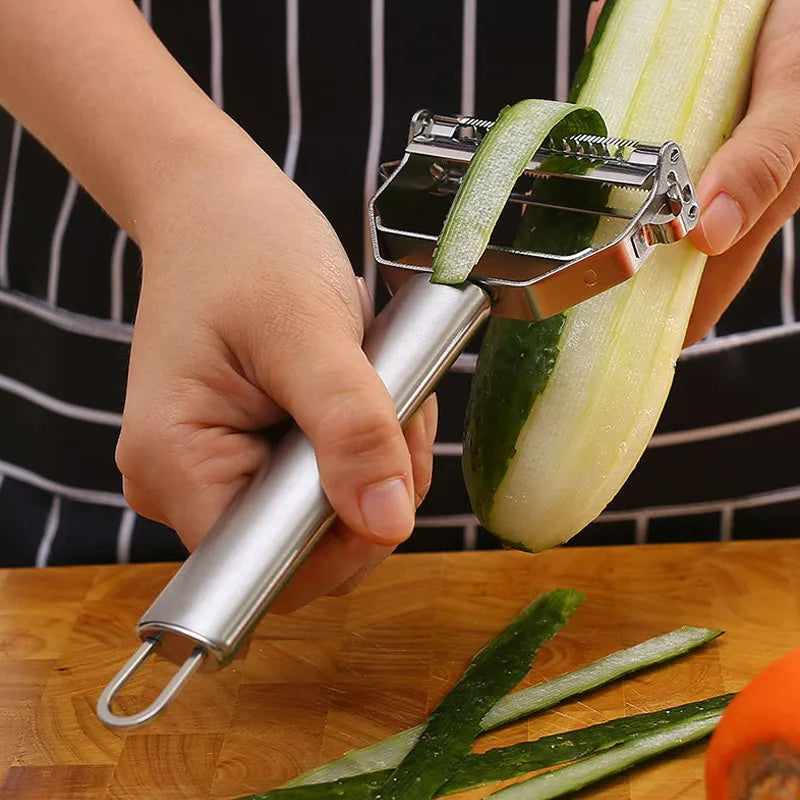 Multifunctional Stainless steel Kitchen Peeler for Vegetable, Fruits