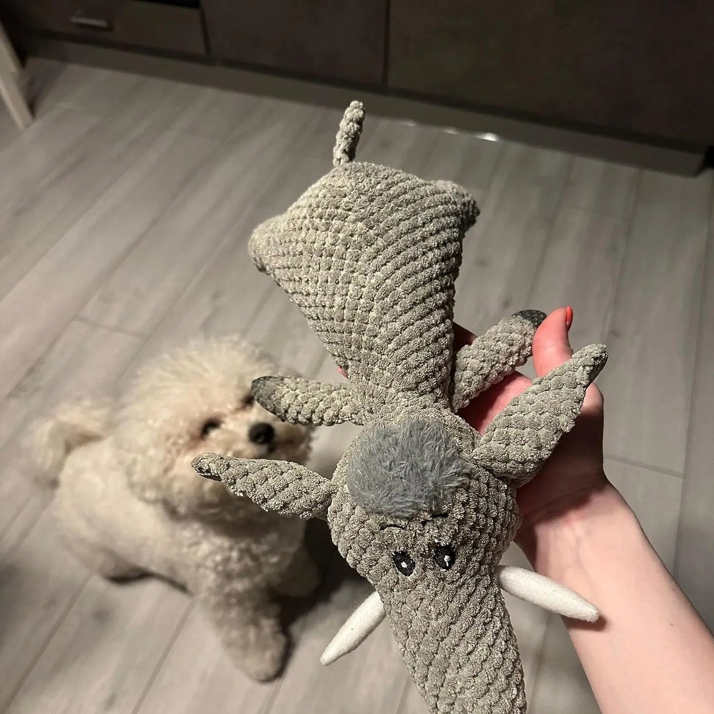 Dog Toy For Large Dogs Cute Plush Squeaky Stuffed Toys | Fleece Durable Chewing Cute Soft Toy