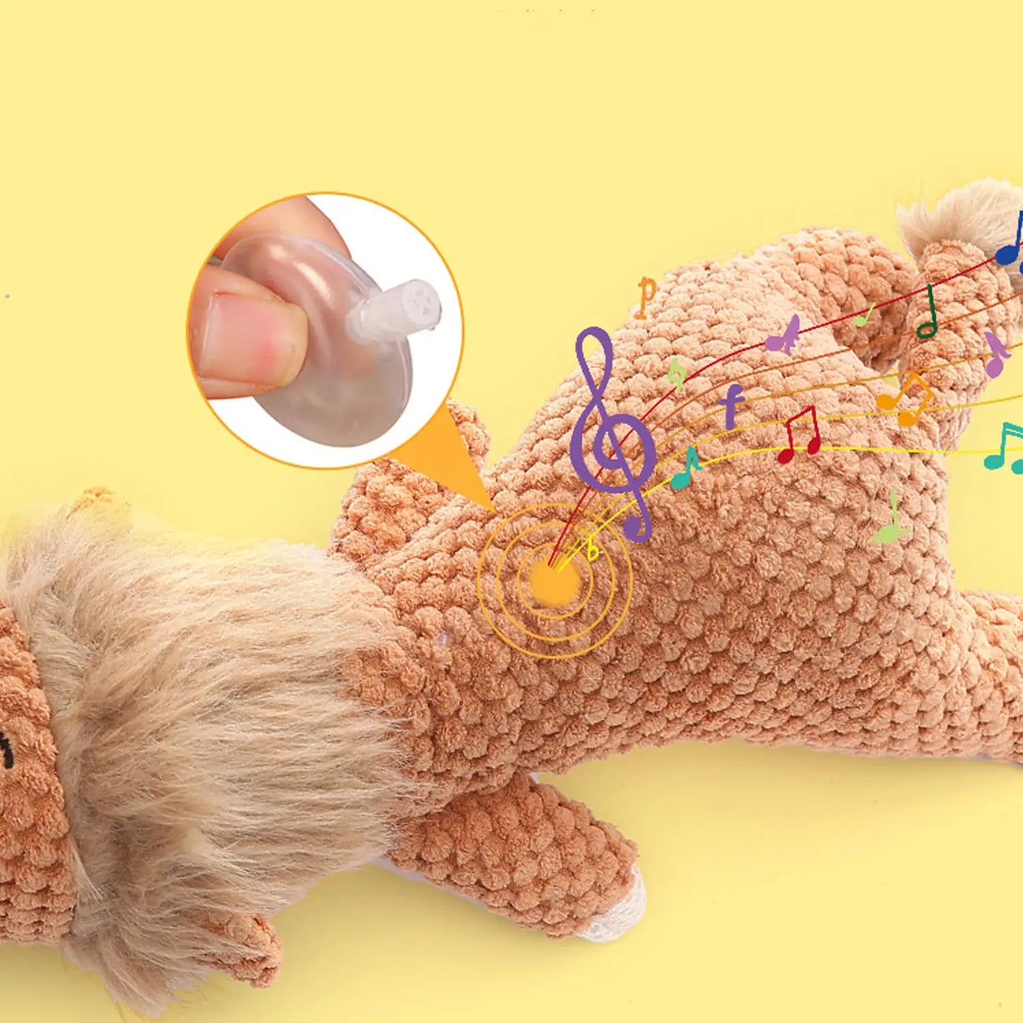 Dog Toy For Large Dogs Cute Plush Squeaky Stuffed Toys | Fleece Durable Chewing Cute Soft Toy