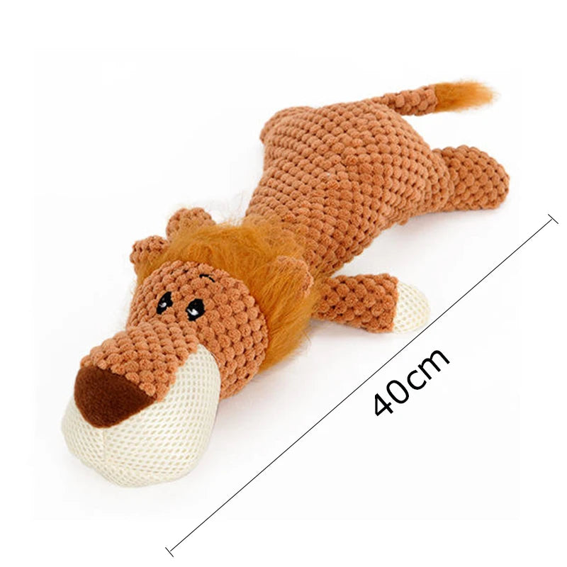 Dog Toy For Large Dogs Cute Plush Squeaky Stuffed Toys | Fleece Durable Chewing Cute Soft Toy
