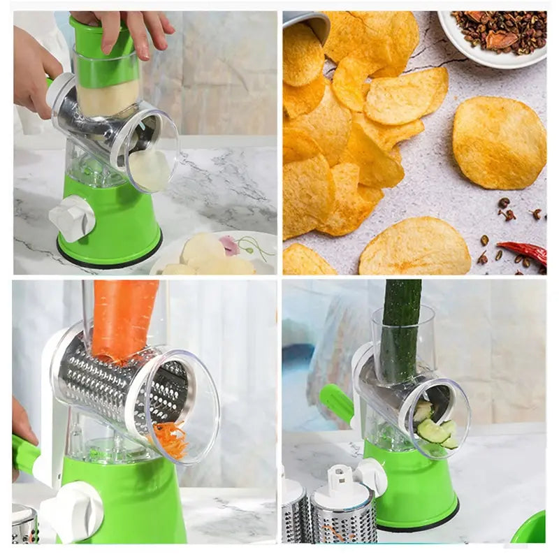 Effortlessly Shred, Slice, and Grate in Your Kitchen