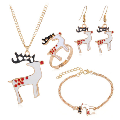 5Pcs/Set Christmas Jewelry Set / Gifts