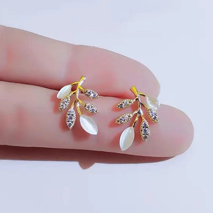 Exquisite Zircon - Rhinestone Stud Earrings For Women, Girls | Geometric Rhinestone Earring | Gifts