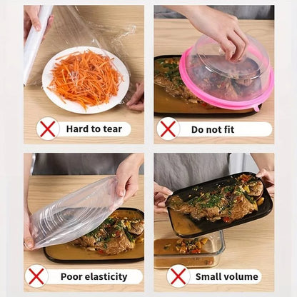 Reusable Food Wrap, Storage Covers Bags For Bowls, dishes, keeps food fresh