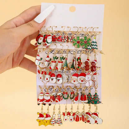 10/20/40pcs New Christmas Earring / Jewelry Set