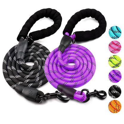 Strong Dog Leash | Reflective Leash For Big Small Medium Dog