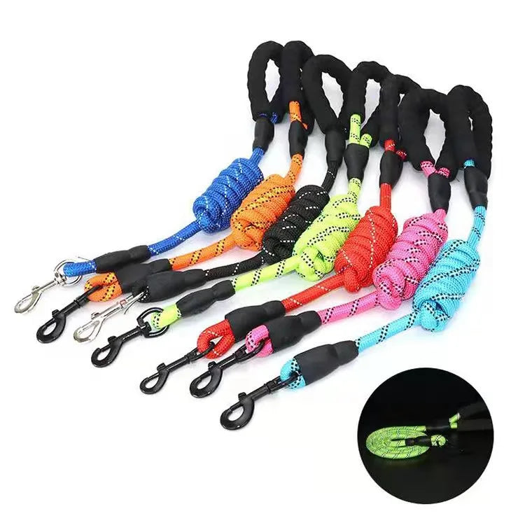 Strong Dog Leash | Reflective Leash For Big Small Medium Dog