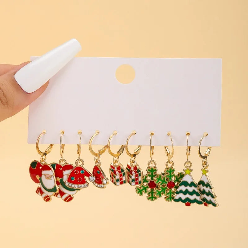 10/20/40pcs New Christmas Earring / Jewelry Set