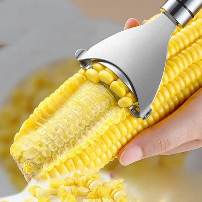 Stainless Steel Corn Peeler,Serrated Corn Stripper, Cob Shaver, Kitchen tool