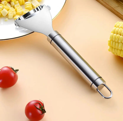 Stainless Steel Corn Peeler,Serrated Corn Stripper, Cob Shaver, Kitchen tool