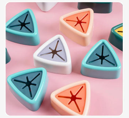 Creative Squeezing Hanging Hooks Wall Decoration Punch Free Self-adhesive Towel Bath Ball Bathroom Kitchen Storage