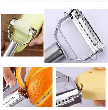 Multifunctional Stainless steel Kitchen Peeler for Vegetable, Fruits
