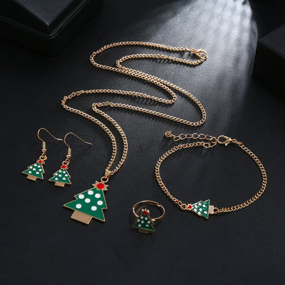 5Pcs/Set Christmas Jewelry Set / Gifts