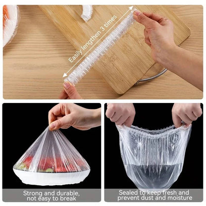 Reusable Food Wrap, Storage Covers Bags For Bowls, dishes, keeps food fresh