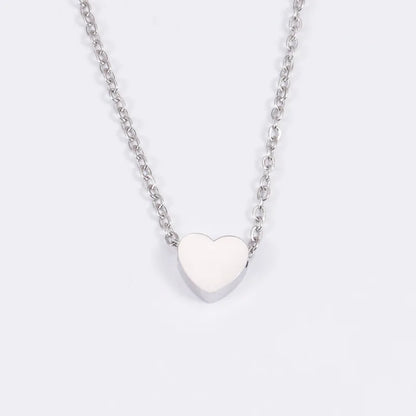 New Minimalist Clavicle Necklaces for Women, Girls - Tiny Heart LOVE Necklaces / Dainty Fashion Jewelry