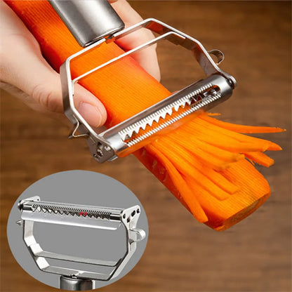 Multifunctional Stainless steel Kitchen Peeler for Vegetable, Fruits