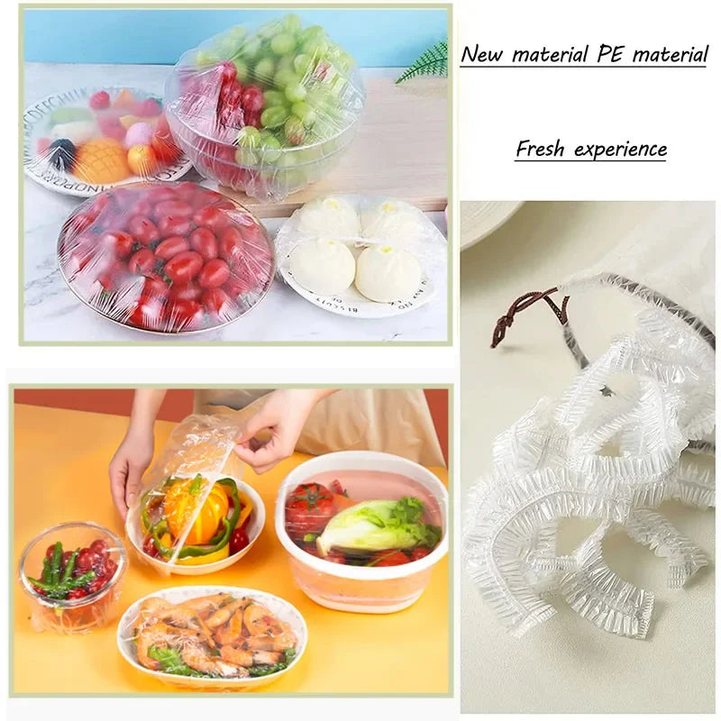 Reusable Food Wrap, Storage Covers Bags For Bowls, dishes, keeps food fresh