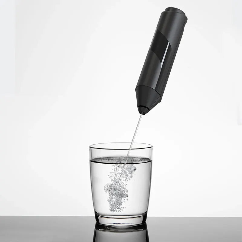 Electric Milk Frother - Portable Mini Handheld Fast Foaming coffee, milk, shake frother