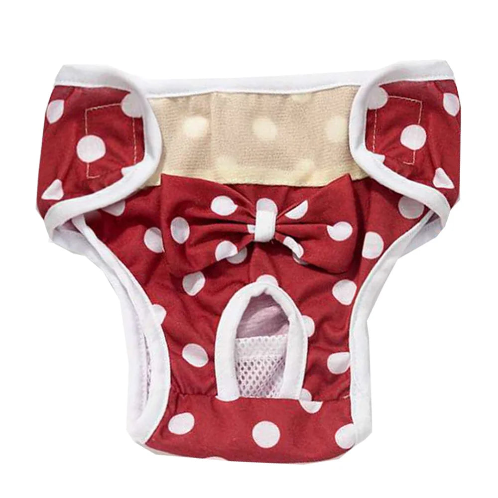 Dog Diapers (S-XL) Puppy Female Panties, Underwear | Washable