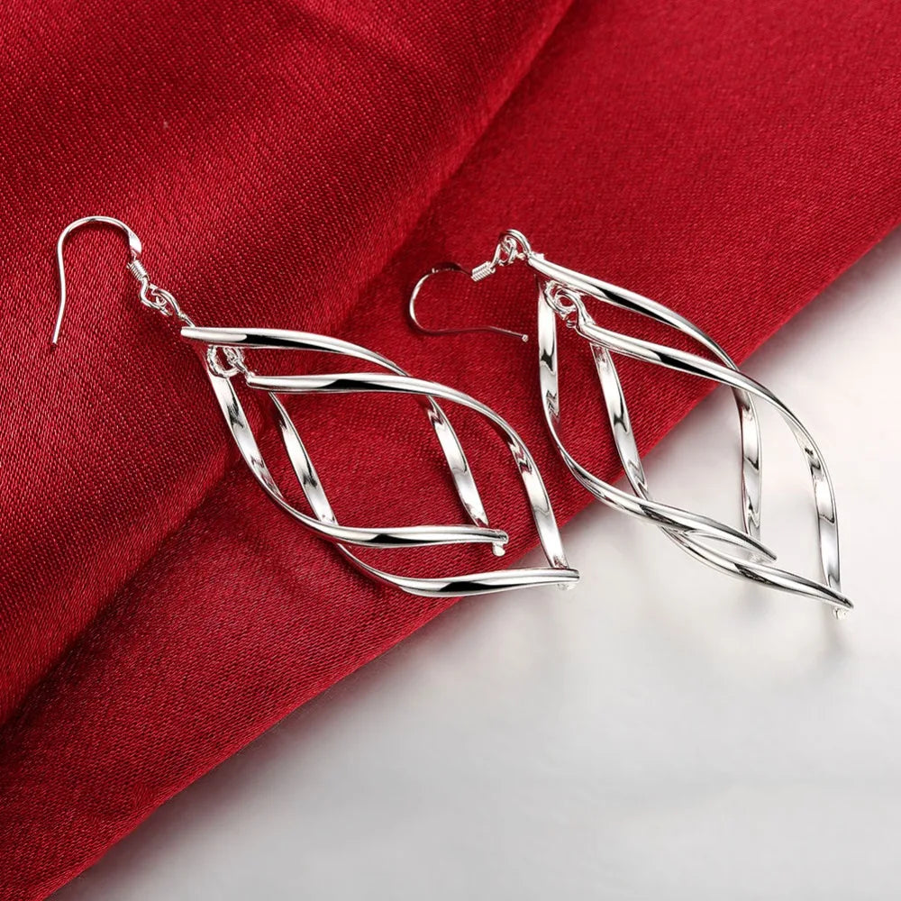 New 925 Sterling Silver Earring  for women, girl