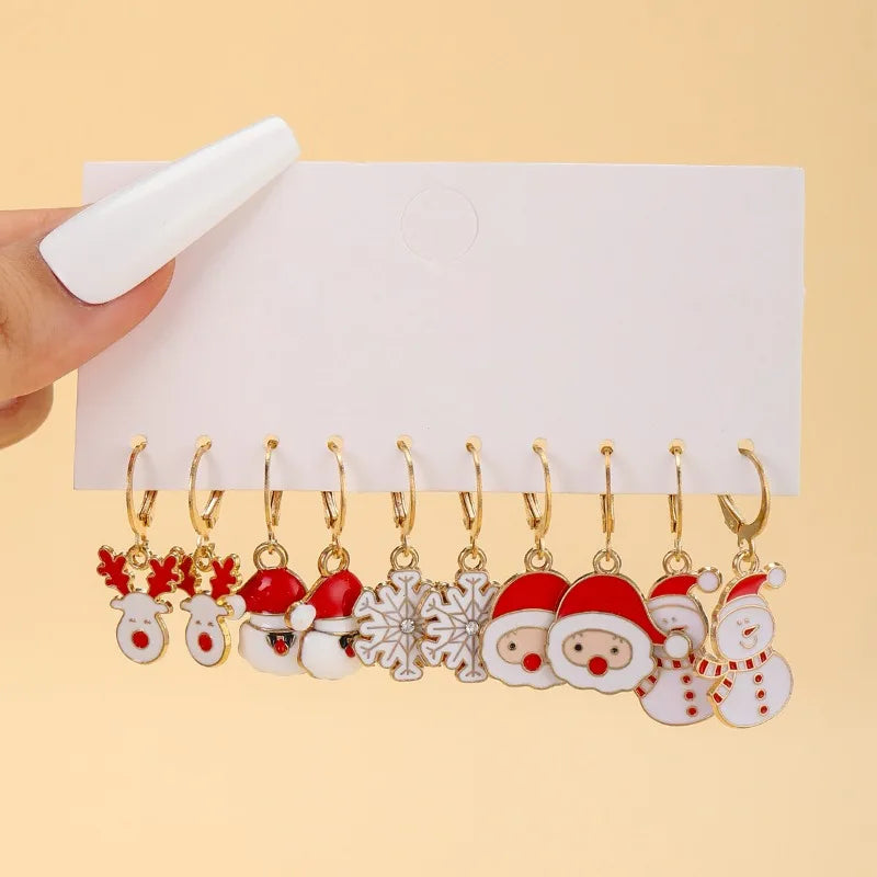 10/20/40pcs New Christmas Earring / Jewelry Set