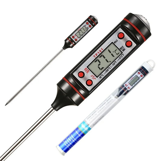 Digital Thermometer for BBQ, Water, Milk, Oil / Temperature Sensor Meter