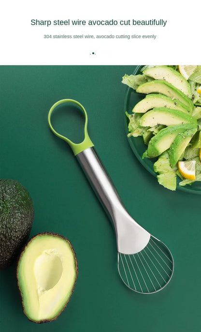 Avocado Knife Gadget Stainless Steel Cutter, Kitchen Gadgets for Fruit Cutting