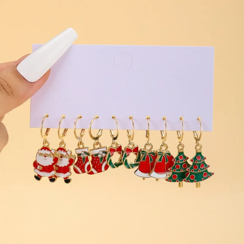 10/20/40pcs New Christmas Earring / Jewelry Set