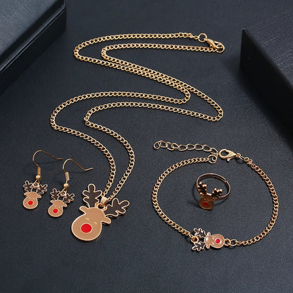 5Pcs/Set Christmas Jewelry Set / Gifts