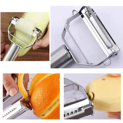 Multifunctional Stainless steel Kitchen Peeler for Vegetable, Fruits