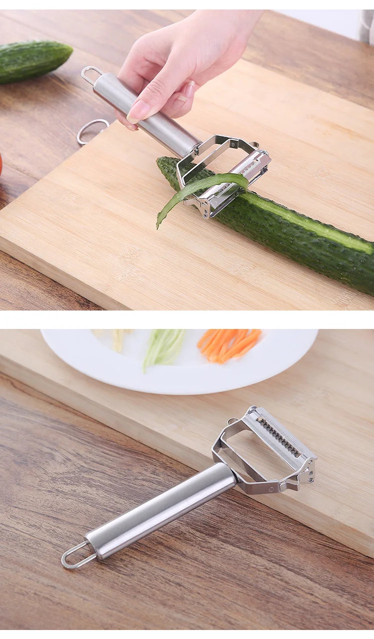 Multifunctional Stainless steel Kitchen Peeler for Vegetable, Fruits