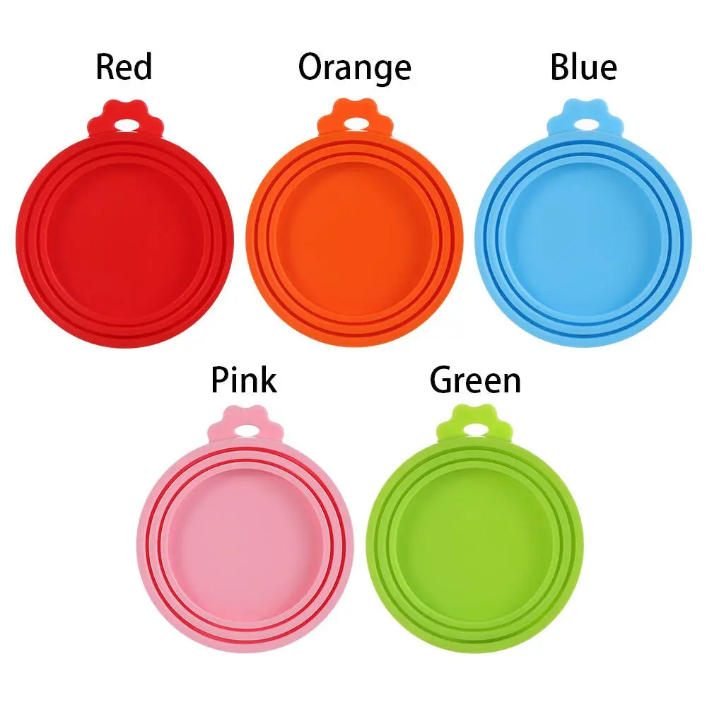 3 In 1 Silicone Canned Lid Reusable Food Tin Cover, Keep Fresh, Kitchen Organization Pet Supplies