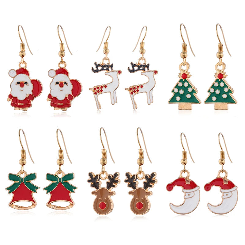 5Pcs/Set Christmas Jewelry Set / Gifts